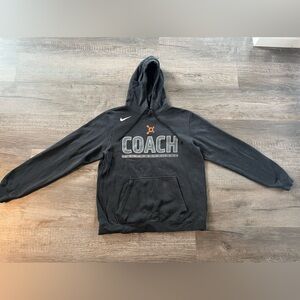 OTF Nike Black Coach Draw String Hoodie